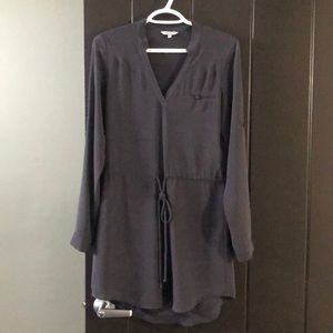 Naked zebra dark grey dress